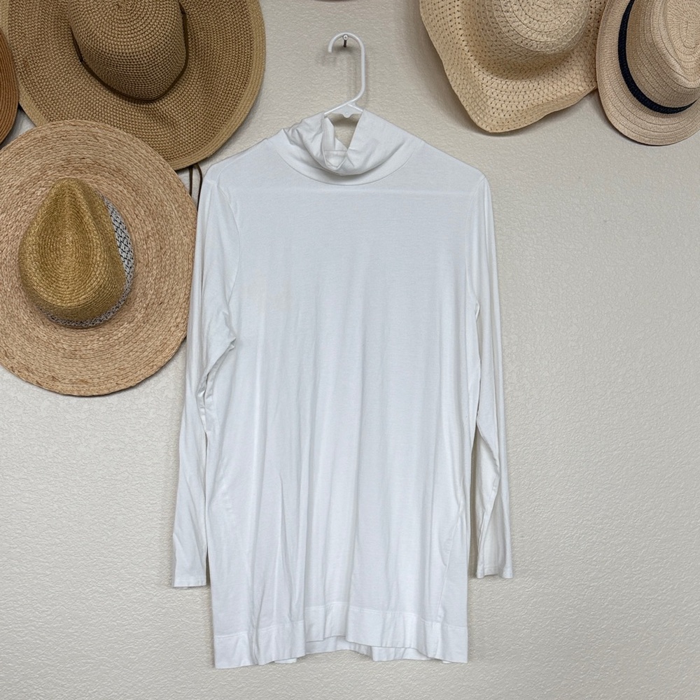 J. Jill Luxe Supima Turtleneck Tunic, EUC, Size Large